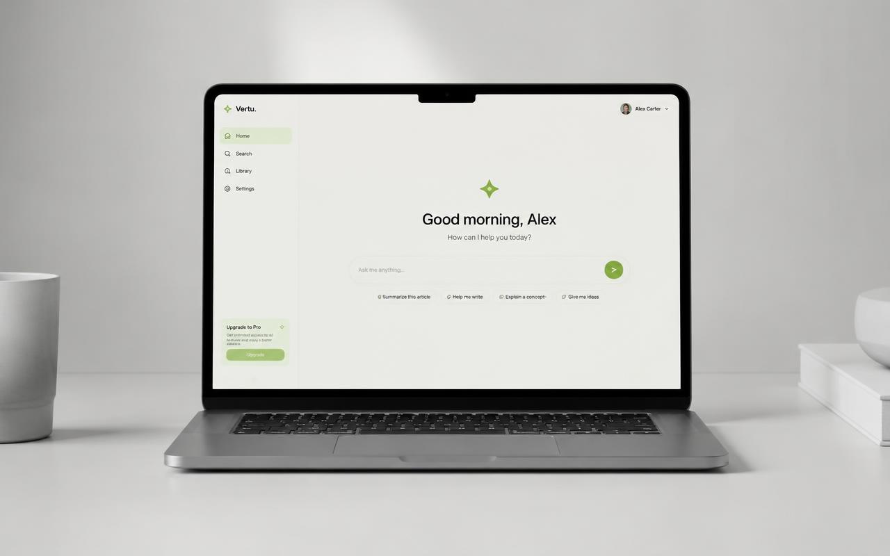 AI Application screenshot